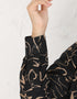 IVANKA TOP (BLACK GOLD)